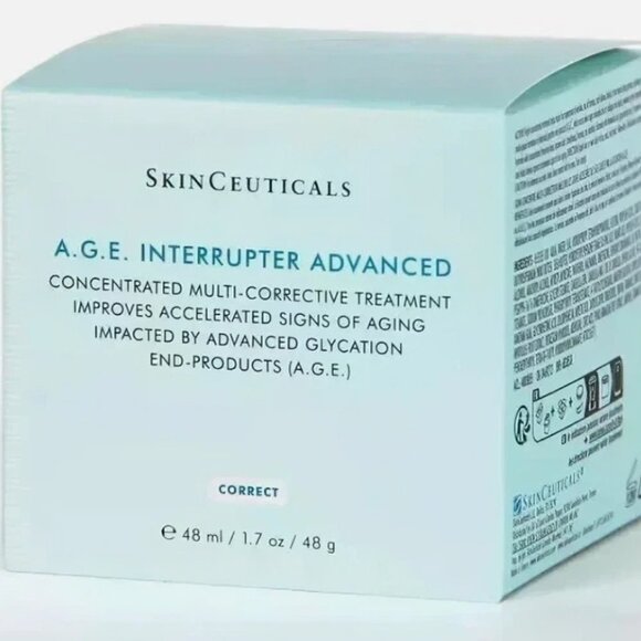 SkinCeuticals A.G.E. Interrupter Advanced 1.7oz – Anti-Aging Cream Pack of 2 - Picture 3 of 4